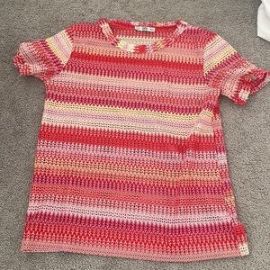 Zara striped t shirt